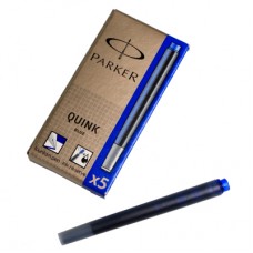 Картриджи чернильные PARKER "Cartridge Quink", синие, комплект 5 шт.